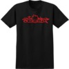 Spitfire Wheels Vinz Black Men's Short Sleeve T-Shirt - Medium