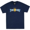 Thrasher Magazine Argentina Estrella Navy Men's Short Sleeve T-Shirt - Medium