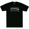 Thrasher Magazine Barbed Wire Black Men's Short Sleeve T-Shirt - Small