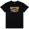 Thrasher Magazine Blood Bath Black Men's Short Sleeve T-Shirt - Medium
