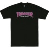 Thrasher Magazine Brick Black / Pink Men's Short Sleeve T-Shirt - Small