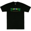 Thrasher Magazine Brazil Revista Black Men's Short Sleeve T-Shirt - X-Large