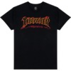 Thrasher Magazine Cracked by Exteenager Black Men's Short Sleeve T-Shirt - XX-Large