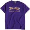 Thrasher Magazine Fillmore Logo Purple Men's Short Sleeve T-Shirt - Large