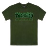 Thrasher Magazine Flame Forest / Black Men's Short Sleeve T-Shirt - Small