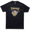 Thrasher Magazine First Cover Black / Gold Men's Short Sleeve T-Shirt - Small