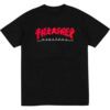 Thrasher Magazine Godzilla Black Men's Short Sleeve T-Shirt - Small