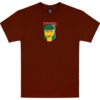 Thrasher Magazine Mark Gonzales Talk Shit Maroon Men's Short Sleeve T-Shirt - Small