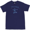 Thrasher Magazine Gonz Logo Navy / Light Blue Men's Short Sleeve T-Shirt - Medium