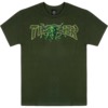 Thrasher Magazine Medusa Forest Green Men's Short Sleeve T-Shirt - X-Large