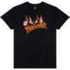 Thrasher Magazine Neckface Sucka Free Black Men's Short Sleeve T-Shirt - Medium