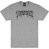 Thrasher Magazine One-Liner Grey Men's Short Sleeve T-Shirt - Small
