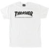 Thrasher Magazine Skate Mag White / Black Men's Short Sleeve T-Shirt - Large