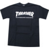 Thrasher Magazine Skate Mag Black / White Men's Short Sleeve T-Shirt - XX-Large