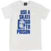 Thrasher Magazine Use a Skate White Men's Short Sleeve T-Shirt - Small