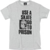 Thrasher Magazine Use A Skate Heather Grey Men's Short Sleeve T-Shirt - Small