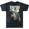 Thrasher Magazine Wolves Dark Green Die Men's Short Sleeve T-Shirt - X-Large