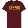 Thrasher Magazine Low Low Logo Maroon Men's Short Sleeve T-Shirt - Small