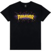 Thrasher Magazine Lightning Black Men's Short Sleeve T-Shirt - Large