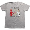 Toy Machine Skateboards Bury The Hatchet Grey Men's Short Sleeve T-Shirt - Large