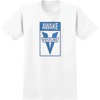 Venture Trucks Awake White / Light Blue / Dark Blue Men's Short Sleeve T-Shirt - Large