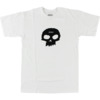 Zero Skateboards Single Skull White / Black Men's Short Sleeve T-Shirt - X-Large