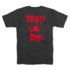 Zero Skateboards Or Die Black / Red Men's Short Sleeve T-Shirt - XX-Large