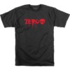 Zero Skateboards Blood Black / Red Men's Short Sleeve T-Shirt - XX-Large