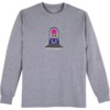Alien Workshop Skateboards Priest Heather Grey Men's Long Sleeve T-Shirt - Small