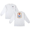 Anti Hero Skateboards Natty Revs White Men's Long Sleeve T-Shirt - Small