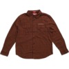 Baker Skateboards Flames Men's Long Sleeve Button Up Flannel