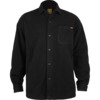 Bones Wheels Black & Gold Button Up Fleece Jacket