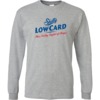 Lowcard Mag Natty Logo Heather Grey Men's Long Sleeve T-Shirt - Small