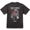 Primitive Skateboarding Guns N' Roses Black Robo Raglan T-Shirt - Medium