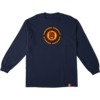 Spitfire Wheels OG Fireball Navy / Red Men's Long Sleeve T-Shirt - Small