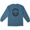 Spitfire Wheels Bighead Blue / Black Men's Long Sleeve T-Shirt - Large