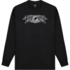 Thrasher Magazine x Anti Hero Mag Banner Black Men's Long Sleeve T-Shirt - Small
