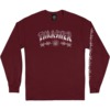Thrasher Magazine Barbed Wire Men's Long Sleeve T-Shirt