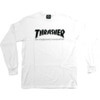 Thrasher Magazine Skate Mag White Mens Long Sleeve T-Shirt - Small