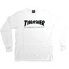 Thrasher Magazine Skate Mag White Men's Long Sleeve T-Shirt - X-Large