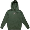 Baker Skateboards Arch Green Men's Hooded Sweatshirt - X-Large