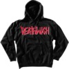 Deathwish Skateboards Deathspray Black / Red Men's Hooded Sweatshirt - Small