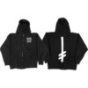 Deathwish Skateboards The Truth Black Men's Hooded Sweatshirt - Small