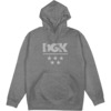 DGK Skateboards All Star Charcoal Fleece Hooded Sweatshirt - XX-Large