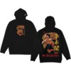 DGK Skateboards Bruce Lee Lil Dragon Black Fleece Hooded Sweatshirt - Medium