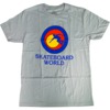 45RPM Vintage Skateboard Apparel Skateboard World Men's Short Sleeve T-Shirt