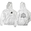 Ghost Ship Supply Co Insignia White Men's Hooded Sweatshirt - Medium