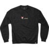 Girl Skateboards Hello Kitty Shroom Trail Charcoal Men's Crew Neck Sweatshirt - Large