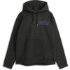 Opera Skateboards Outline Embroidered Men's Hooded Sweatshirt