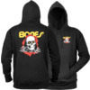 Powell Peralta Ripper Black Men's Hooded Sweatshirt - Medium